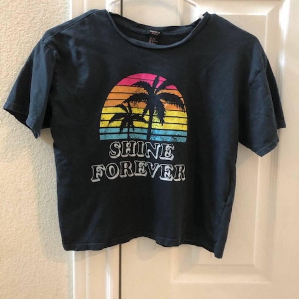FOREVER21 hawaiian dreams crop top